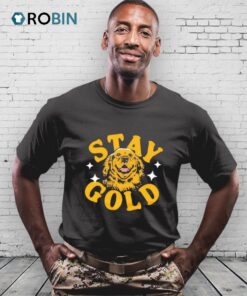Stay Golden Retriever Shirt