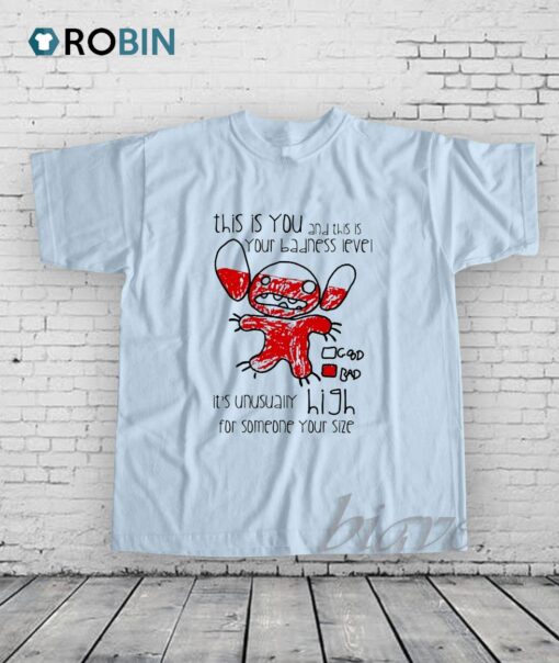 Stitch Badness Level Shirt