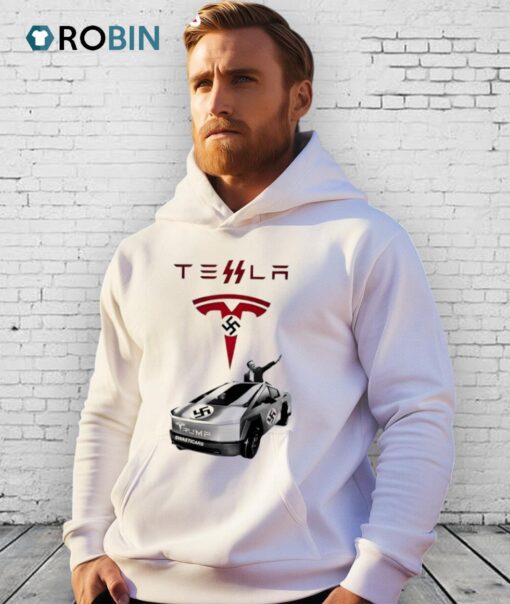 Tesla Swasticars Trump Elon Shirt