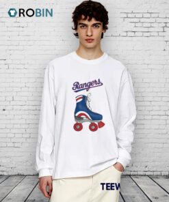 Texas Rangers Retro Skate Shirt