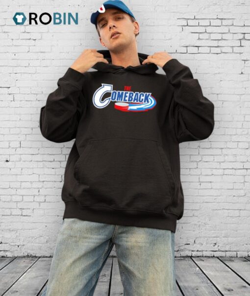 The Comeback Hockey Player Shirt