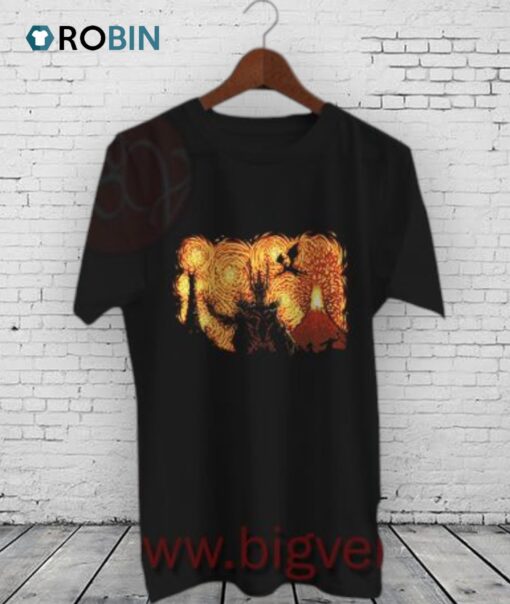 The Lord Of The Rings Sauron Van Gogh Shirt