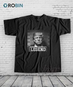 Trump 2024 Mugshot President Legend Shirt