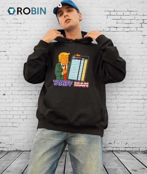 Trump Tariff Man Tour Shirt