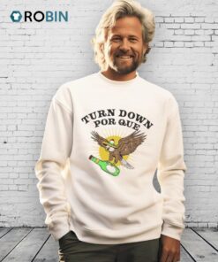 Turn Down Porque Eagle Shirt