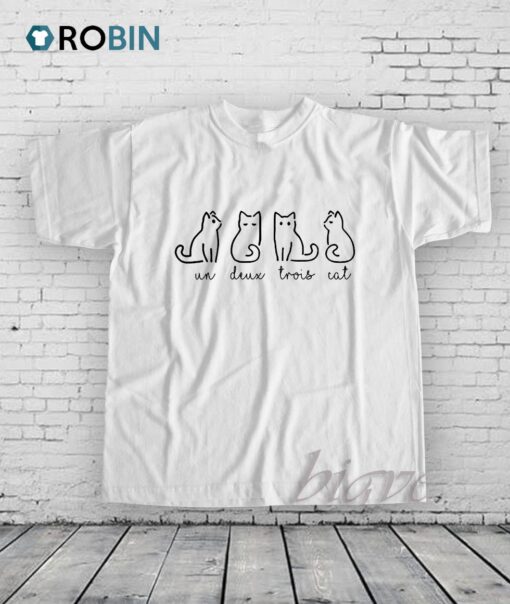 Un Deux Trois Cat Shirt