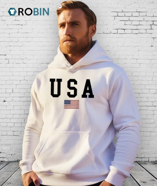 Usa Flag Print Shirt