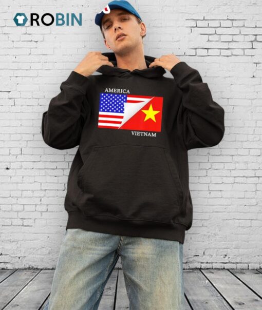 Vietnamese American Flag Shirt