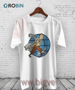 Vintage 90s Tintin Adventure Shirt