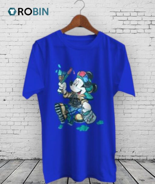 Vintage Ideas Painter Mickey Mouse Classic Shirt