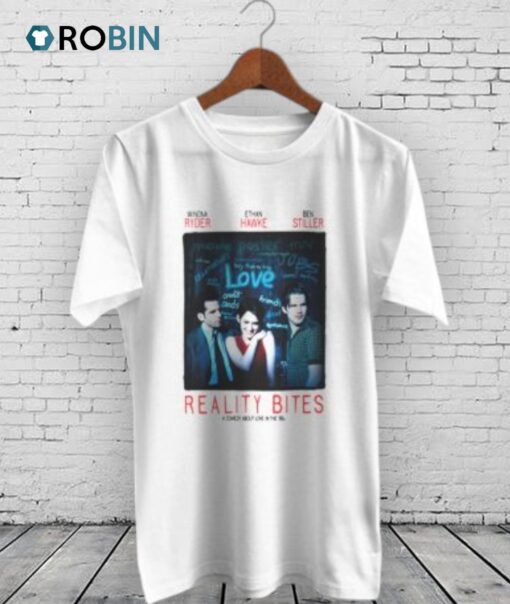 Vintage Reality Bites 90s Movie Shirt