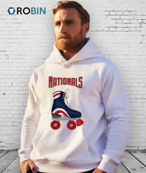 Washington Nationals Retro Skate Shirt