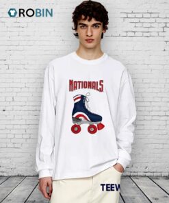 Washington Nationals Retro Skate Shirt