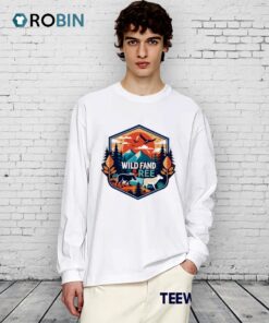 Wilderness Adventure Emblem Sunset Shirt