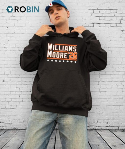 Williams Dj Moore 2026 Chicago Shirt