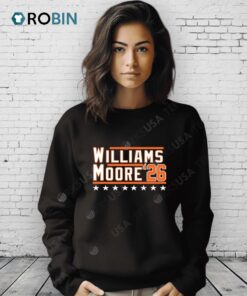 Williams Dj Moore 2026 Chicago Shirt