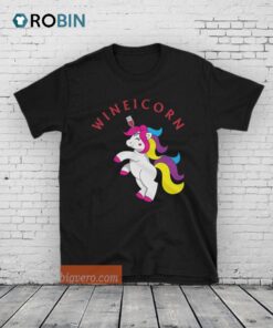 Wineicorn Unicorn Wine Lover Unisex Shirt