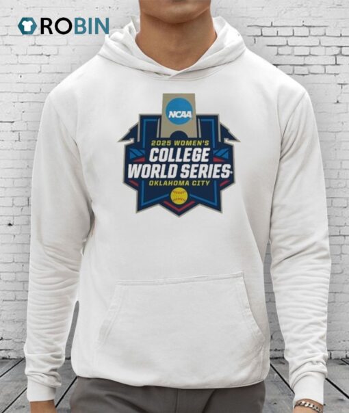 2025 Ncaa Softball Women’s College World Series Oklahoma City Logo Shirt