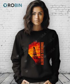 Alberta Strong Sunset Shirt Alberta Strong Sunset Shirt