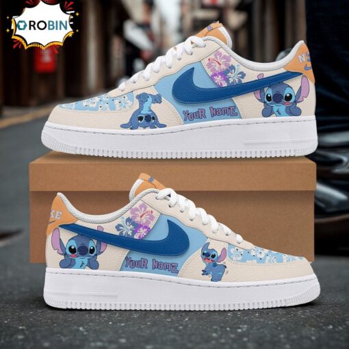 Aloha Stitch Hawaiian Nike Air Force 1 Sneaker Limited Edition Design