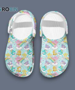 Amazing Care Bear Coloful Cartoon Classic Crocs