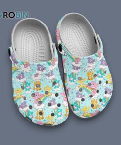 Amazing Care Bear Coloful Cartoon Classic Crocs