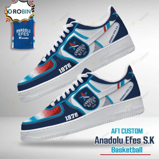 Anadolu Efes S.K. Air Force Sneaker Boots – Turkish Basketball Champion Edition