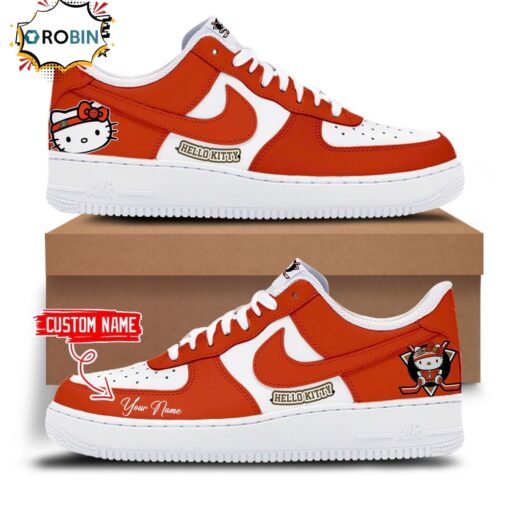 Anaheim Ducks x Hello Kitty Air Force Sneakers Limited Edition