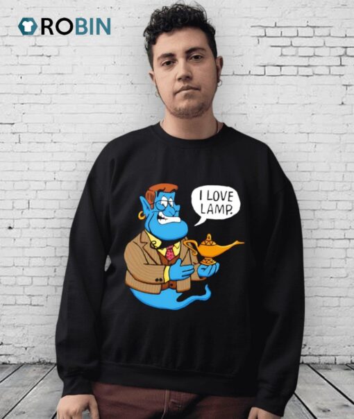 Anchor Genie I Love Lamp Shirt