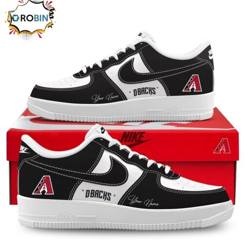 Arizona Diamondbacks Customized Air Force Sneaker Shoes