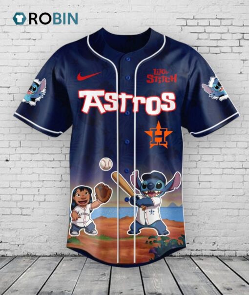 Astros x Lilo & Stitch Limited Edition Baseball Jersey Shirt Style
