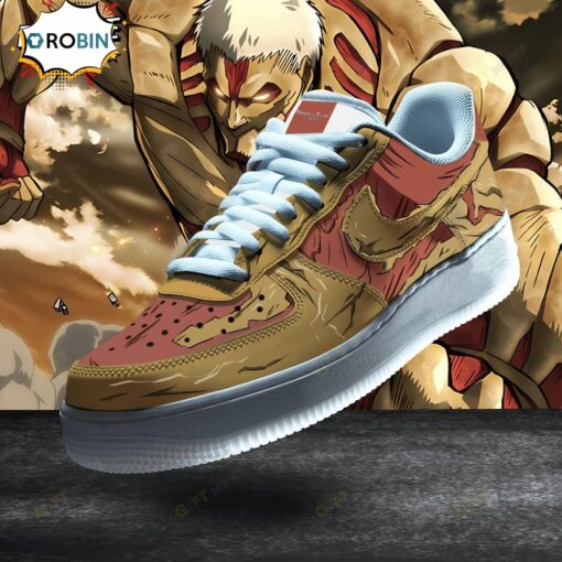 Attack On Titan Armored Titan x Air Force Sneaker Boots