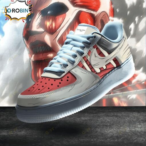 Attack On Titan colossal titan x Air Force Sneaker Boots