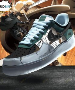 Attack On Titan Levi x Air Force Sneaker Boots