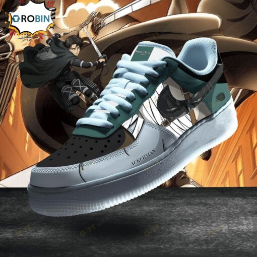 Attack On Titan Levi x Air Force Sneaker Boots