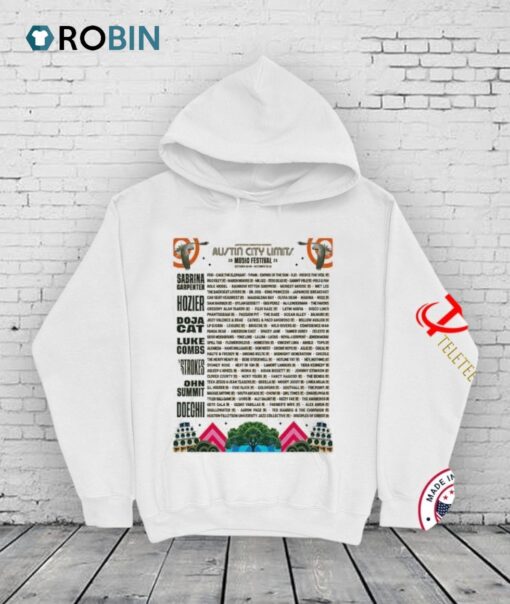 Austin City 2025 Music Festival October 3 5 10 12 At Texas Line Up Shirt