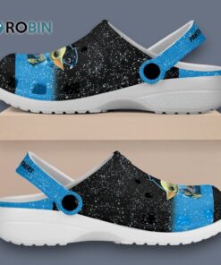 Baby Yoda And Carolina Panthers NFL Sport Classic Crocs