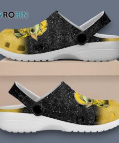 Baby Yoda And Iowa Hawkeyes NCAA Sport Classic Crocs