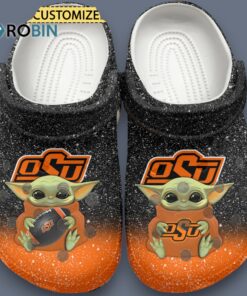 Baby Yoda And Oklahoma State Cowboys NCAA Sport Classic Crocs Baby Yoda And Oklahoma State Cowboys NCAA Sport Classic Crocs