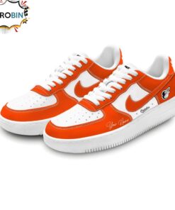 Baltimore Orioles Customized Air Force Sneaker Shoes