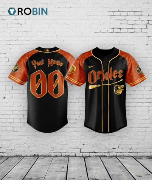 Baltimore Orioles MLB x Harry Potter Night Special Edition Baseball Jersey Shirt Style 2025