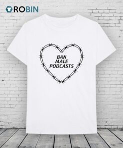Ban Male Podcasts Heart Chains Shirt