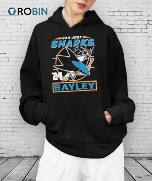 Bayley San Jose Sharks 24 Shirt