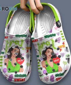Beautiful Music Shoes Charli XCX White Classic Crocs
