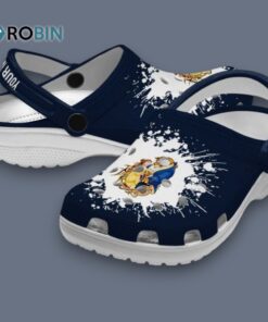 Beauty And The Beast Splatter Graphics 3D Printed Crocs Shoes Beauty And The Beast Splatter Graphics 3D Printed Crocs Shoes