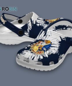 Beauty And The Beast Splatter Graphics Classic Crocs Beauty And The Beast Splatter Graphics Classic Crocs