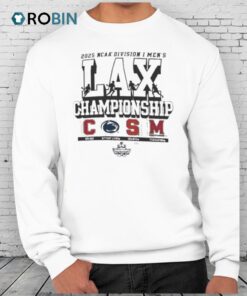 Big Red Penn State Syracuse Maryland Ncaa Di Men’s Lacrosse Championship 2025 Shirt