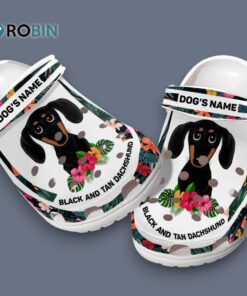 Black and Tan Dachshund Classic Crocs