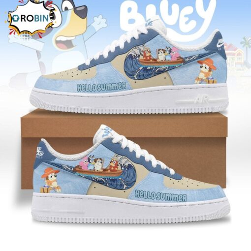 Bluey Hello Summer 2025 Limited Nike Air Force 1