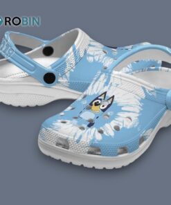 Bluey Splatter Graphics Classic Crocs Bluey Splatter Graphics Classic Crocs
